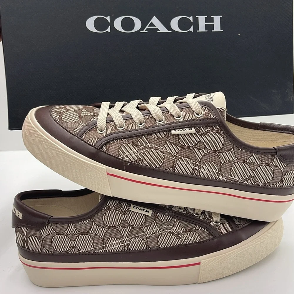 Coach Men's CITYSOLE PLATFORM Sneakers 
OAK/SADDLE
C5931 QGB 10011275JAX - Picture 15 of 16